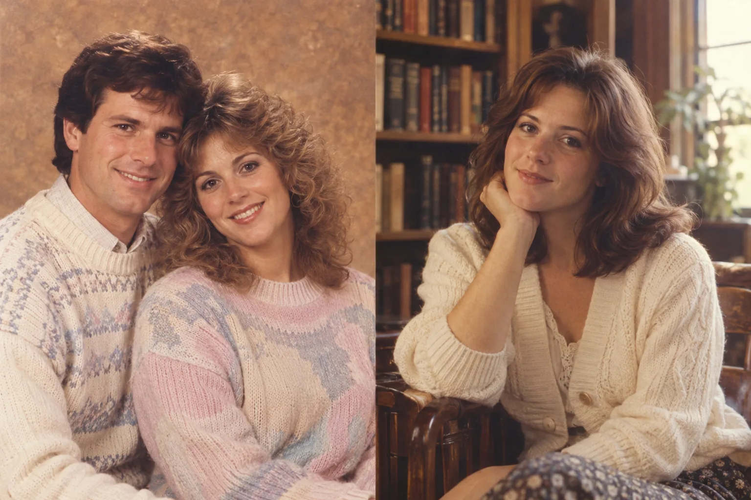 Together in 1986: AI-generated couple portrait inspiration